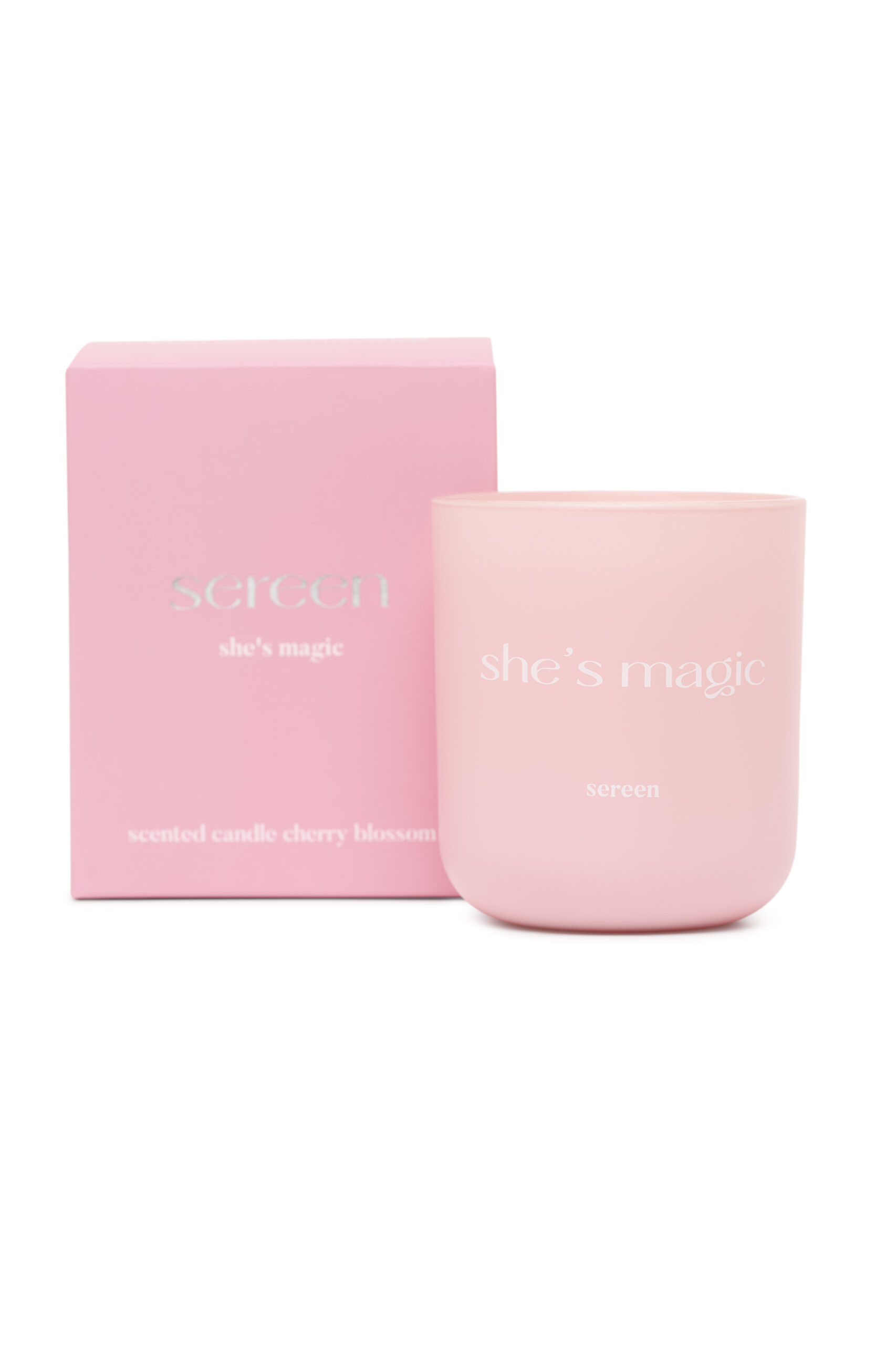 Luxe Geurkaars - Cherry Blossom - ShopSereen.jpg Sereen She’s Magic – Cherry Blossom - Afbeelding 1