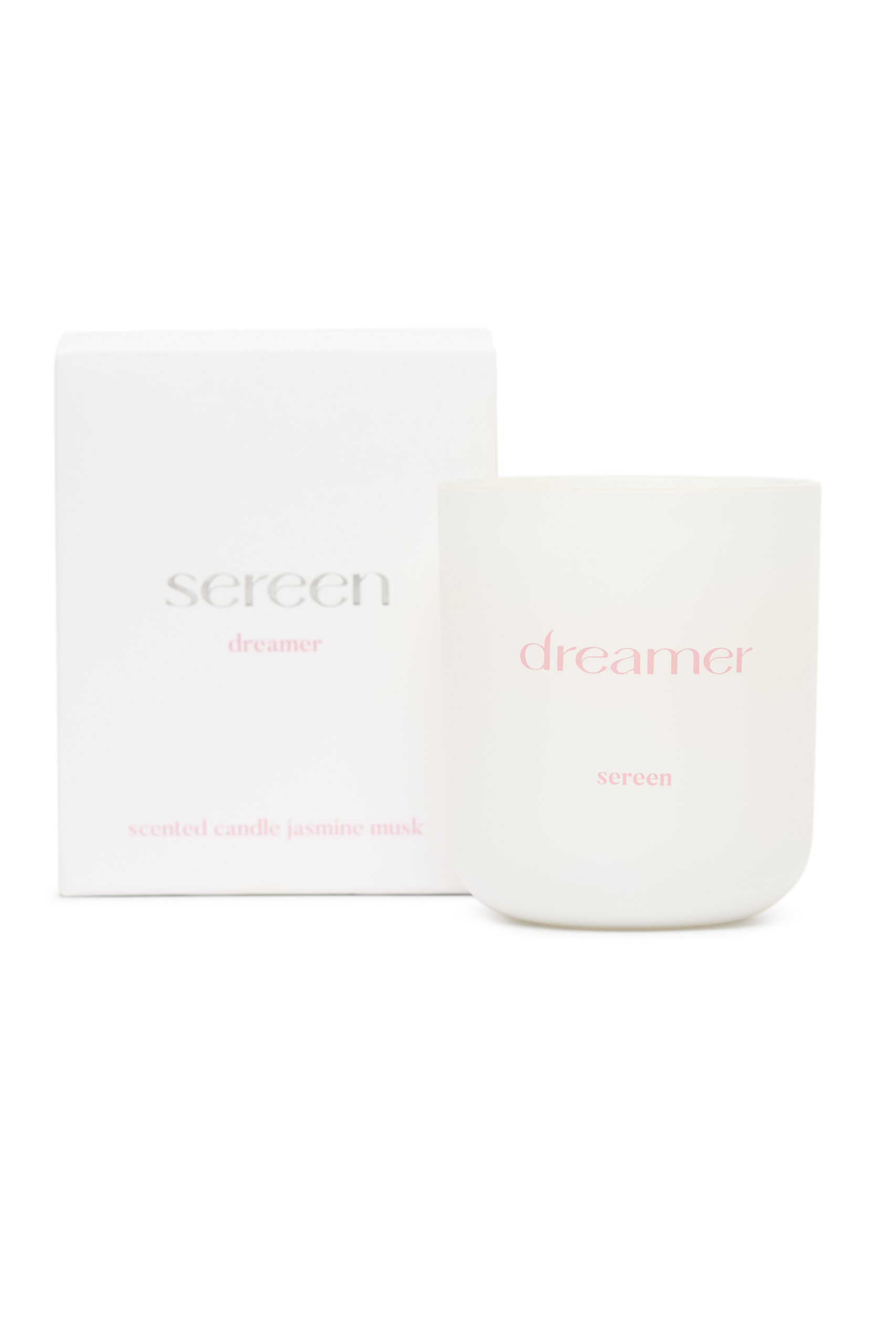 Luxe Geurkaars - Dreamer - ShopSereen.jpg Sereen Dreamer – Jasmine & Musk - Afbeelding 1